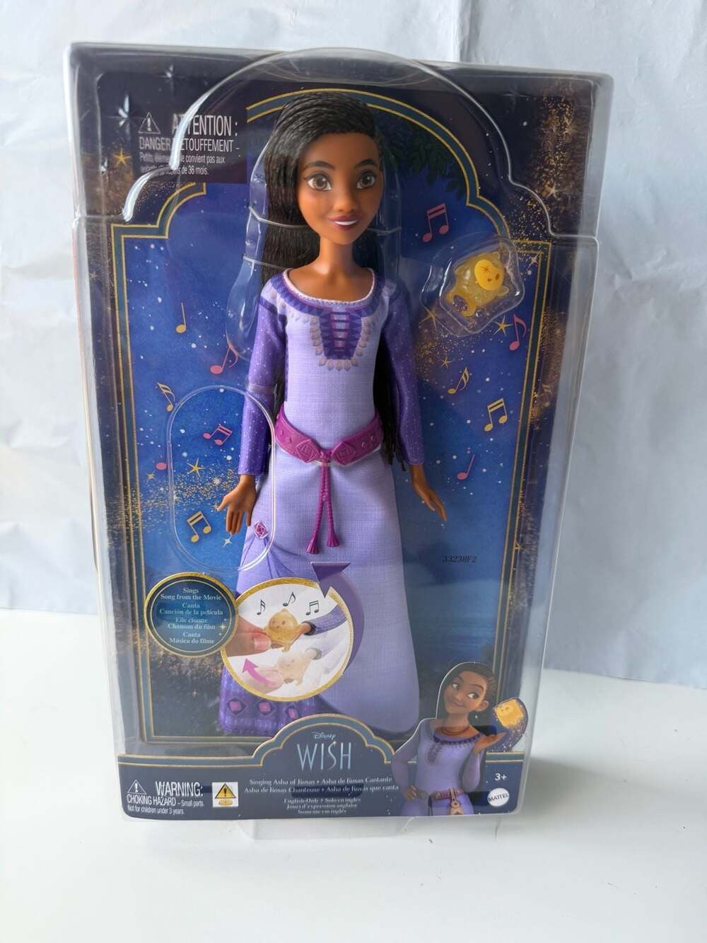 Disney Wish doll toy new sealed singing Asha